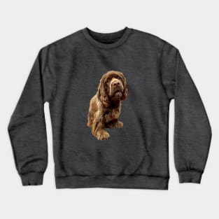 Sussex Spaniel Gorgeous Dog! Crewneck Sweatshirt